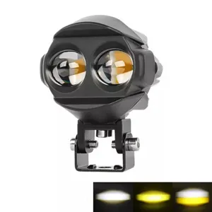 پروژکتور موتور سیکلت دو لنز مدل دو سیم WORK LIGHT
