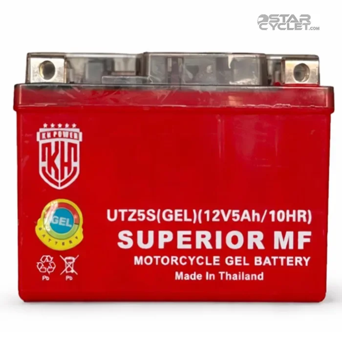 باتری KH POWER تایلندی 12v5Ah کوتاه