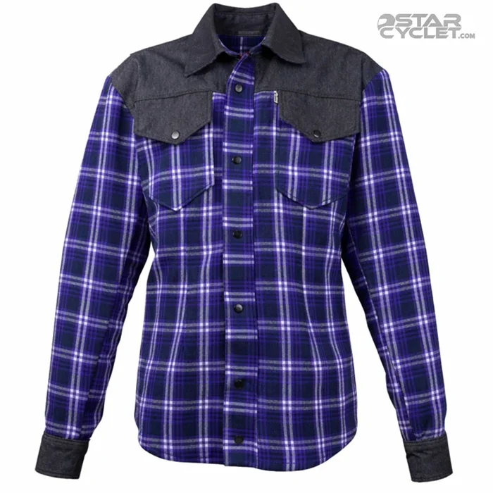 پیراهن موتورسواری ALWAYS مدل 550 JEAN PURPLE