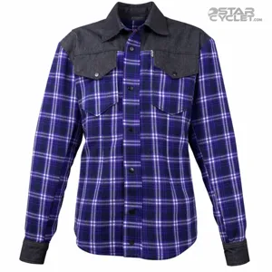 پیراهن موتورسواری ALWAYS مدل 550 JEAN PURPLE