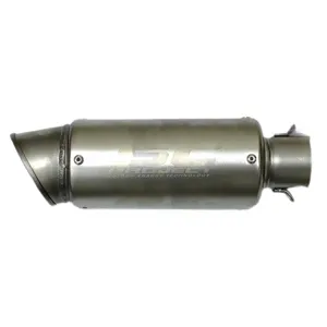 اگزوز کوتاه دهن گشاد موتورسیکلت SC مدل SILVER