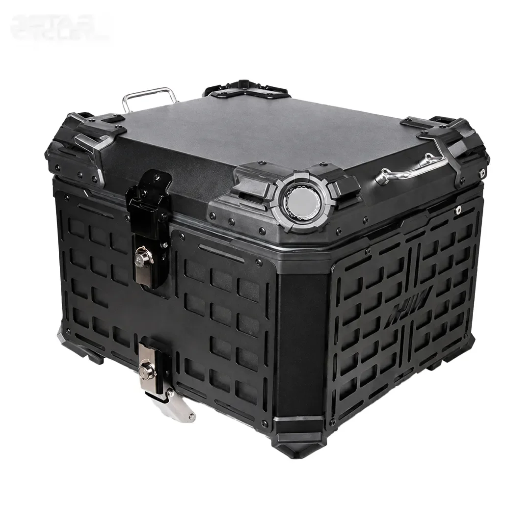 باکس 55 لیتری فنس دار موتور سیکلت تی ان اس مدل BLACK