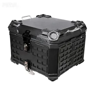 باکس 55 لیتری فنس دار موتور سیکلت تی ان اس مدل BLACK
