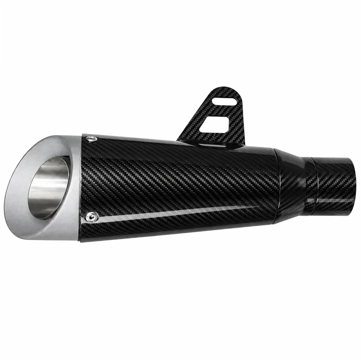 اگزوز دهن کج SC مدل CARBON GRAY