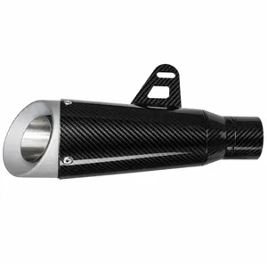 اگزوز دهن کج SC مدل CARBON GRAY
