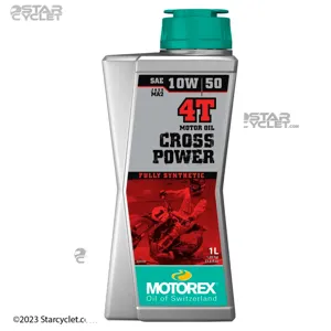 روغن موتور سیکلت موتورکس 10w50 مدل CROSS POWER