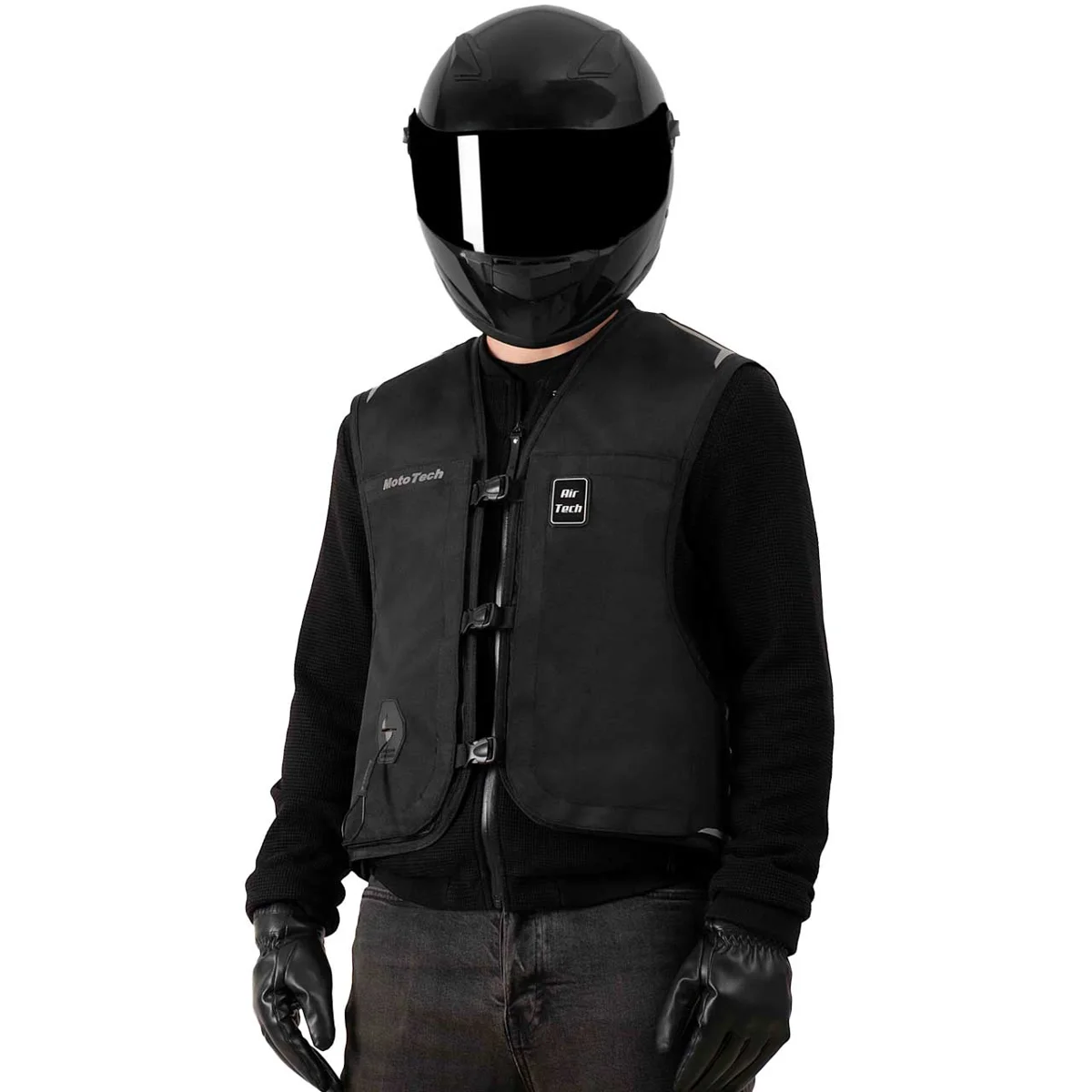 جلیقه ایربگ دار موتورسیکلت MOTOTECH مدل MAV BLACK